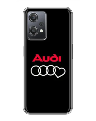 Чехол для OnePlus Nord CE 2 (5G) (IV2201) с картинкой «Логотип Audi Heart»
