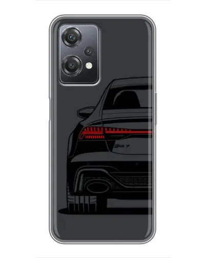Чехол для OnePlus Nord CE 2 (5G) (IV2201) с картинкой «Задняя часть Audi — арт»