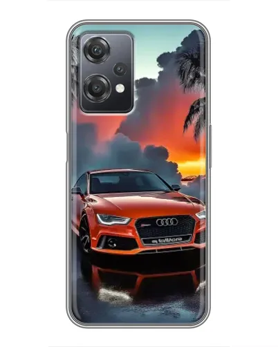 Чехол для OnePlus Nord CE 2 (5G) (IV2201) с картинкой «Audi — закат»