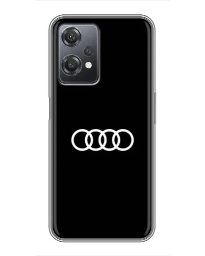 Чехол для OnePlus Nord CE 2 (5G) (IV2201) с картинкой «Audi White Logo»