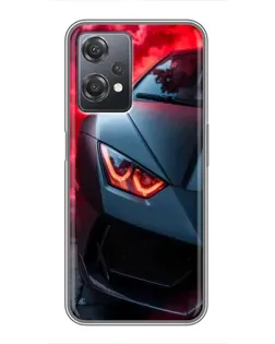 Чохол для OnePlus Nord CE 2 (5G) (IV2201) з картинкою «Lamborghini червоне сяйво»