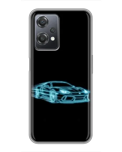 Чехол для OnePlus Nord CE 2 (5G) (IV2201) с картинкой «Неоновый контур Lamborghini» Чехол для OnePlus Nord CE 2 (5G) (IV2201) с картинкой «Неоновый контур Lamborghini»