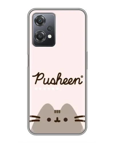 Чехол для OnePlus Nord CE 2 (5G) (IV2201) с картинкой «Pusheen логотип»