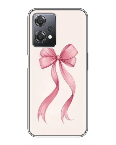 Чехол для OnePlus Nord CE 2 (5G) (IV2201) с картинкой «Розовый бант»