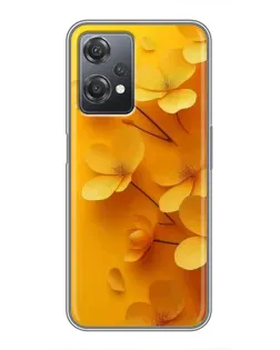 Чехол для OnePlus Nord CE 2 (5G) (IV2201) с картинкой «Золотые лепестки» Чехол для OnePlus Nord CE 2 (5G) (IV2201) с картинкой «Золотые лепестки»