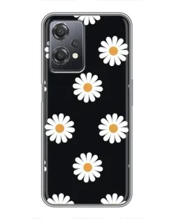 Чехол для OnePlus Nord CE 2 (5G) (IV2201) с картинкой «Ромашки на черном» Чехол для OnePlus Nord CE 2 (5G) (IV2201) с картинкой «Ромашки на черном»