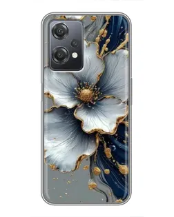 Чехол для OnePlus Nord CE 2 (5G) (IV2201) с картинкой «Белый цветок и золотой флюид» Чехол для OnePlus Nord CE 2 (5G) (IV2201) с картинкой «Белый цветок и золотой флюид»
