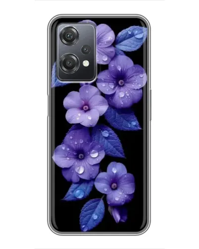 Чехол для OnePlus Nord CE 2 (5G) (IV2201) с картинкой «Фиолетовые цветы с росою» Чехол для OnePlus Nord CE 2 (5G) (IV2201) с картинкой «Фиолетовые цветы с росою»