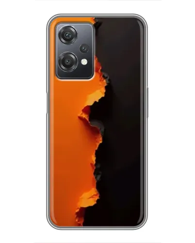 Чехол для OnePlus Nord CE 2 (5G) (IV2201) с картинкой «Оранжевый разлом» Чехол для OnePlus Nord CE 2 (5G) (IV2201) с картинкой «Оранжевый разлом»