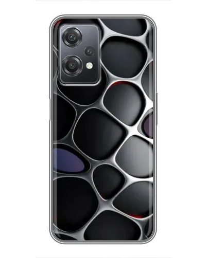 Чехол для OnePlus Nord CE 2 (5G) (IV2201) с картинкой «Объемная темная решетка» Чехол для OnePlus Nord CE 2 (5G) (IV2201) с картинкой «Объемная темная решетка»