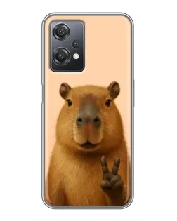 Чехол для OnePlus Nord CE 2 (5G) (IV2201) с картинкой «Капибара виктория»