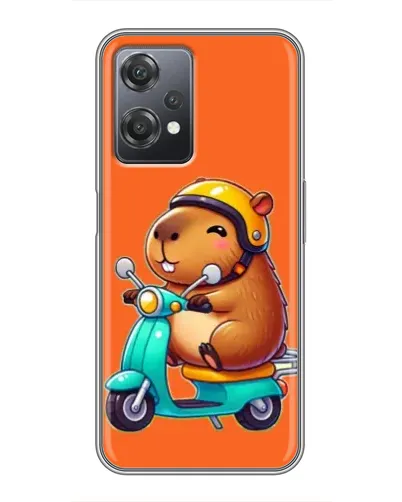 Чехол для OnePlus Nord CE 2 (5G) (IV2201) с картинкой «Капибара на скутере» Чехол для OnePlus Nord CE 2 (5G) (IV2201) с картинкой «Капибара на скутере»