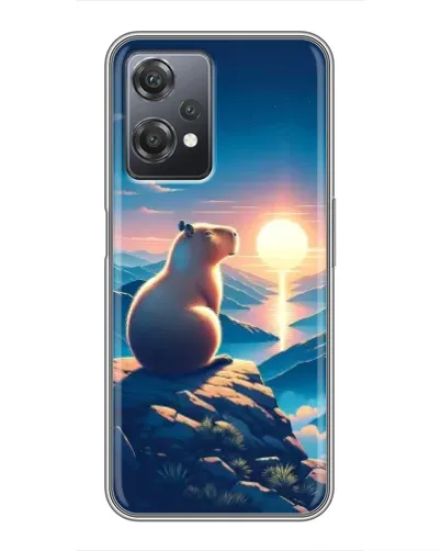 Чехол для OnePlus Nord CE 2 (5G) (IV2201) с картинкой «Закат солнца с капибарой» Чехол для OnePlus Nord CE 2 (5G) (IV2201) с картинкой «Закат солнца с капибарой»