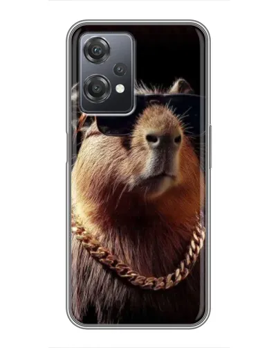 Чехол для OnePlus Nord CE 2 (5G) (IV2201) с картинкой «Капибара золотая цепь» Чехол для OnePlus Nord CE 2 (5G) (IV2201) с картинкой «Капибара золотая цепь»
