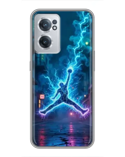 Чехол для OnePlus Nord CE 2 Lite 5G с картинкой «Jordan Gold Jumpman»