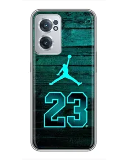 Чехол для OnePlus Nord CE 2 Lite 5G с картинкой «Jordan Cyan 23» Чехол для OnePlus Nord CE 2 Lite 5G с картинкой «Jordan Cyan 23»