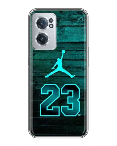 Чехол для OnePlus Nord CE 2 Lite 5G с картинкой «Jordan Cyan 23»