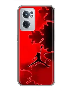 Чехол для OnePlus Nord CE 2 Lite 5G с картинкой «Jordan Red Smoke» Чехол для OnePlus Nord CE 2 Lite 5G с картинкой «Jordan Red Smoke»