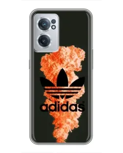 Чехол для OnePlus Nord CE 2 Lite 5G с картинкой «Оранжевый дым Adidas» Чехол для OnePlus Nord CE 2 Lite 5G с картинкой «Оранжевый дым Adidas»