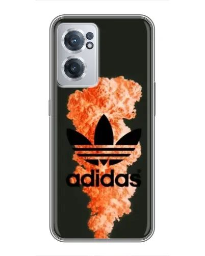 Чехол для OnePlus Nord CE 2 Lite 5G с картинкой «Оранжевый дым Adidas»