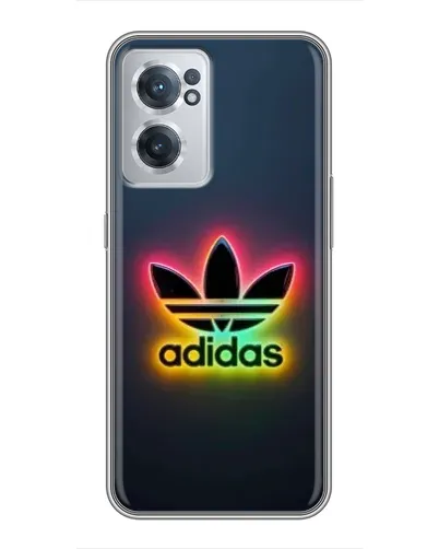 Чехол для OnePlus Nord CE 2 Lite 5G с картинкой «Неоновый Adidas»