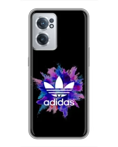 Чехол для OnePlus Nord CE 2 Lite 5G с картинкой «Взрыв красок Adidas»
