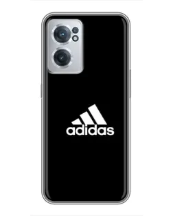 Чехол для OnePlus Nord CE 2 Lite 5G с картинкой «Черная классика Adidas»
