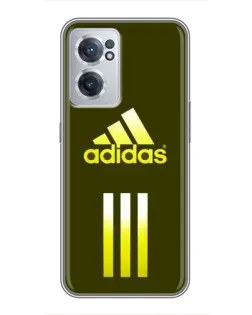 Чехол для OnePlus Nord CE 2 Lite 5G с картинкой «Оливковый градиент Adidas»
