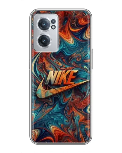 Чехол для OnePlus Nord CE 2 Lite 5G с картинкой «Nike в абстракции»