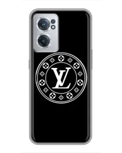 Чехол для OnePlus Nord CE 2 Lite 5G с картинкой «LV — печать стиля»