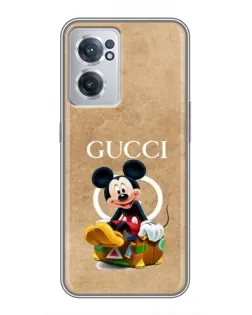 Чехол для OnePlus Nord CE 2 Lite 5G с картинкой «Микки Маус Gucci — крафт» Чехол для OnePlus Nord CE 2 Lite 5G с картинкой «Микки Маус Gucci — крафт»
