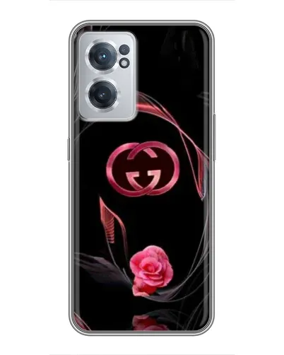 Чехол для OnePlus Nord CE 2 Lite 5G с картинкой «Gucci — неоновая роза»