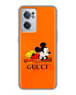 Чехол для OnePlus Nord CE 2 Lite 5G с картинкой «Микки Маус Gucci — оранж» Чехол для OnePlus Nord CE 2 Lite 5G с картинкой «Микки Маус Gucci — оранж»