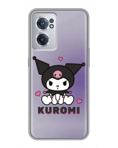 Чехол для OnePlus Nord CE 2 Lite 5G с картинкой «Kuromi — фиолетовый арт»