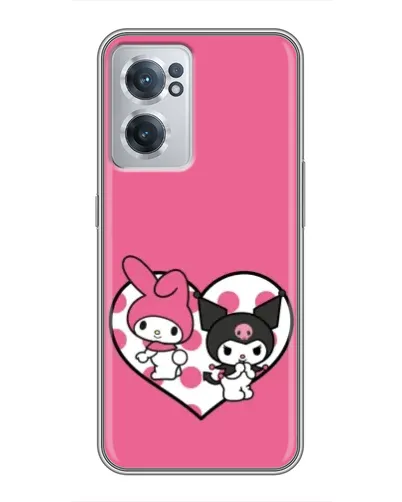 Чехол для OnePlus Nord CE 2 Lite 5G с картинкой «Kuromi и My Melody»