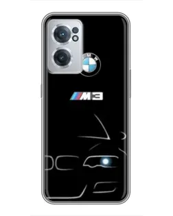 Чехол для OnePlus Nord CE 2 Lite 5G с картинкой «Минималистичный принт BMW M3»