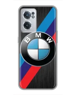 Чехол для OnePlus Nord CE 2 Lite 5G с картинкой «BMW M-stripes стиль»
