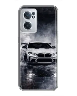 Чехол для OnePlus Nord CE 2 Lite 5G с картинкой «BMW сквозь туман»