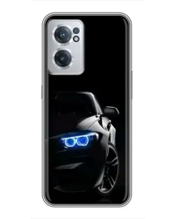 Чехол для OnePlus Nord CE 2 Lite 5G с картинкой «BMW — ночной взгляд»