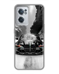 Чехол для OnePlus Nord CE 2 Lite 5G с картинкой «BMW — акварельный дрифт»