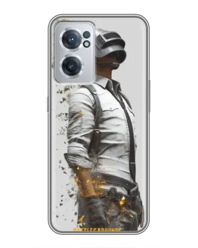 Чехол для OnePlus Nord CE 2 Lite 5G с картинкой «PUBG — боец в пыли»