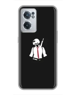 Чехол для OnePlus Nord CE 2 Lite 5G с картинкой «PUBG — силуэт воина» Чехол для OnePlus Nord CE 2 Lite 5G с картинкой «PUBG — силуэт воина»
