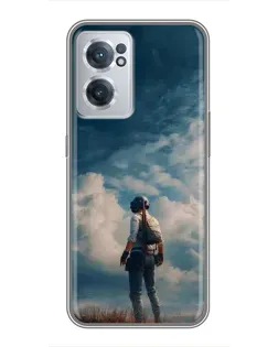 Чехол для OnePlus Nord CE 2 Lite 5G с картинкой «Герой PUBG на скале» Чехол для OnePlus Nord CE 2 Lite 5G с картинкой «Герой PUBG на скале»