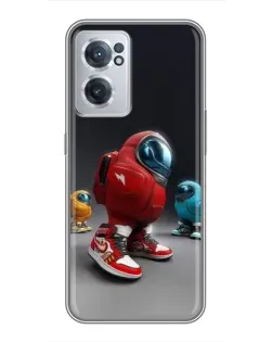 Чехол для OnePlus Nord CE 2 Lite 5G с картинкой «Among Us — 3D стиль»