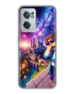 Чехол для OnePlus Nord CE 2 Lite 5G с картинкой «Стив и космос»