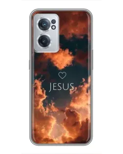 Чехол для OnePlus Nord CE 2 Lite 5G с картинкой «Сияние Имени Jesus»