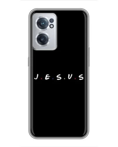 Чехол для OnePlus Nord CE 2 Lite 5G с картинкой «Точки веры J.E.S.U.S.»