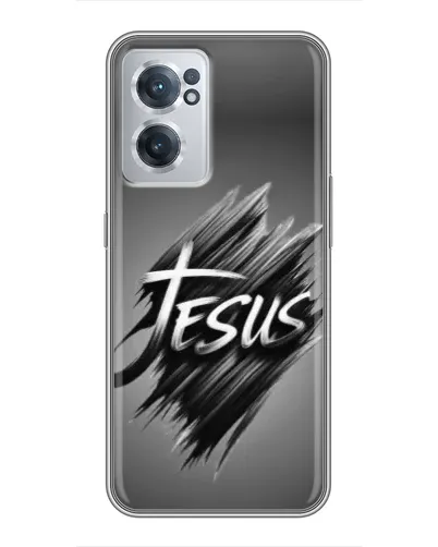 Чехол для OnePlus Nord CE 2 Lite 5G с картинкой «Надпись Jesus Graffiti»