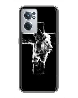 Чехол для OnePlus Nord CE 2 Lite 5G с картинкой «Сияющий крест Jesus»