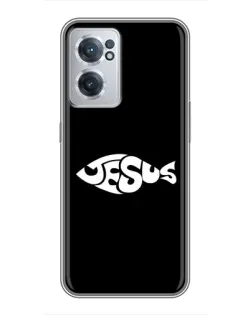 Чехол для OnePlus Nord CE 2 Lite 5G с картинкой «Рыба Jesus»